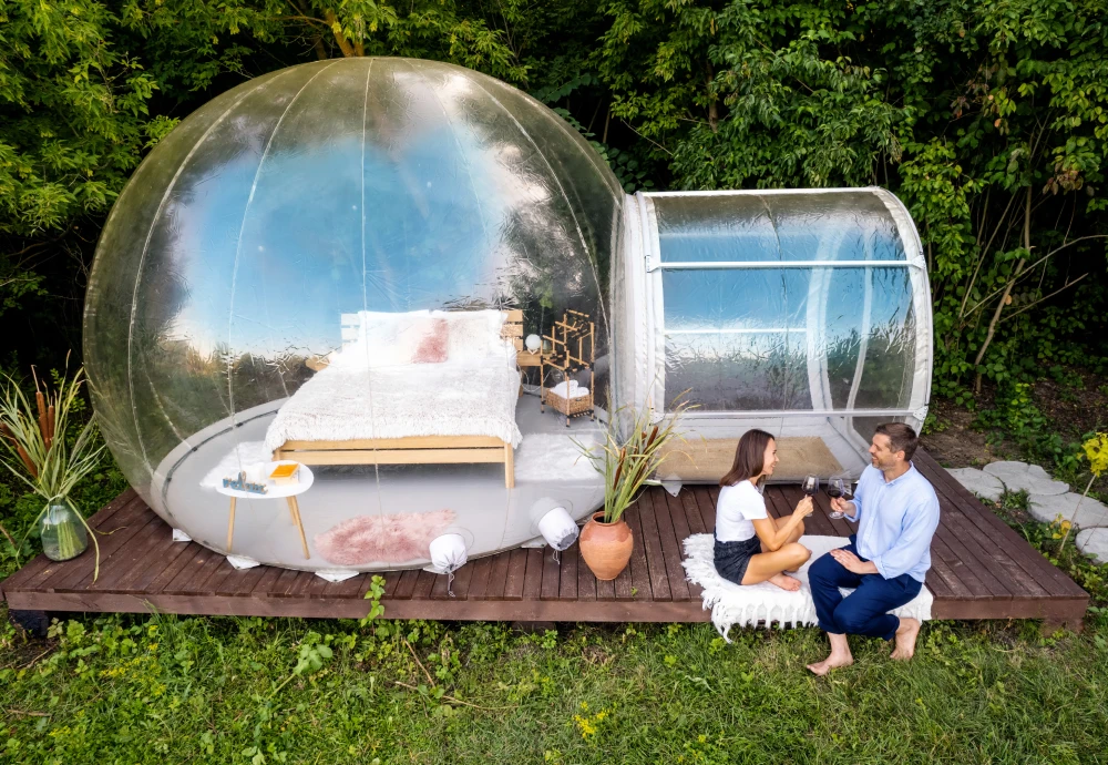 giant inflatable bubble tent