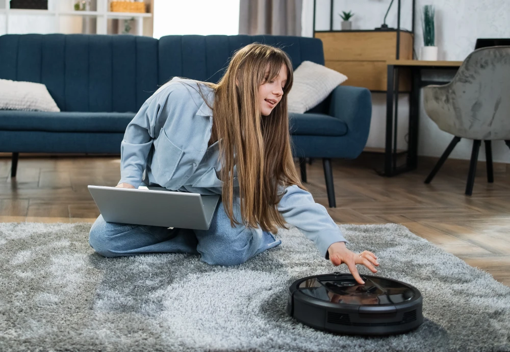 big robot vacuum cleaner