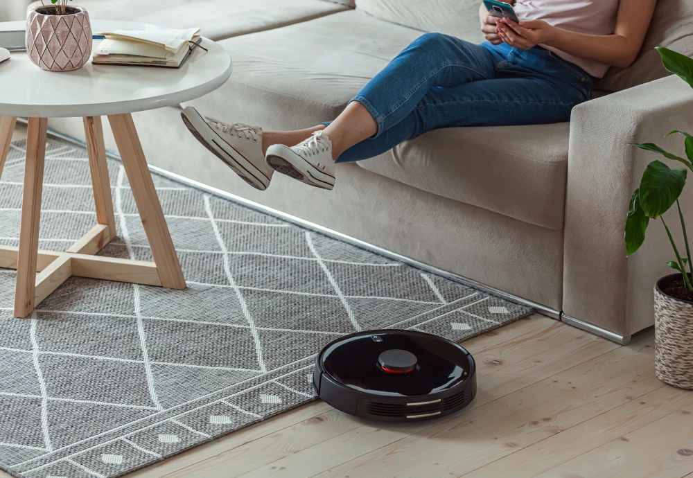 self cleaning vacuum and mop robot